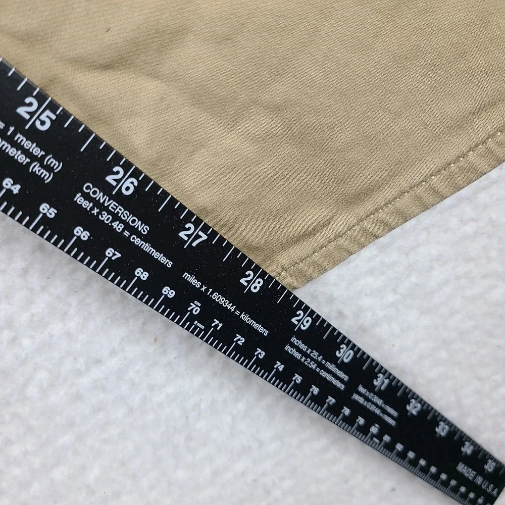 Banana Republic Travel‎ Jean Pants Mens 30x30 Beige Tan Slim Fit  Chino Khakis